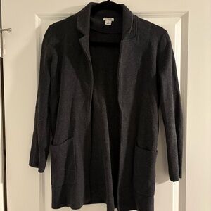 - J.Crew Sophie Open Front Sweater Blazer Cardigan